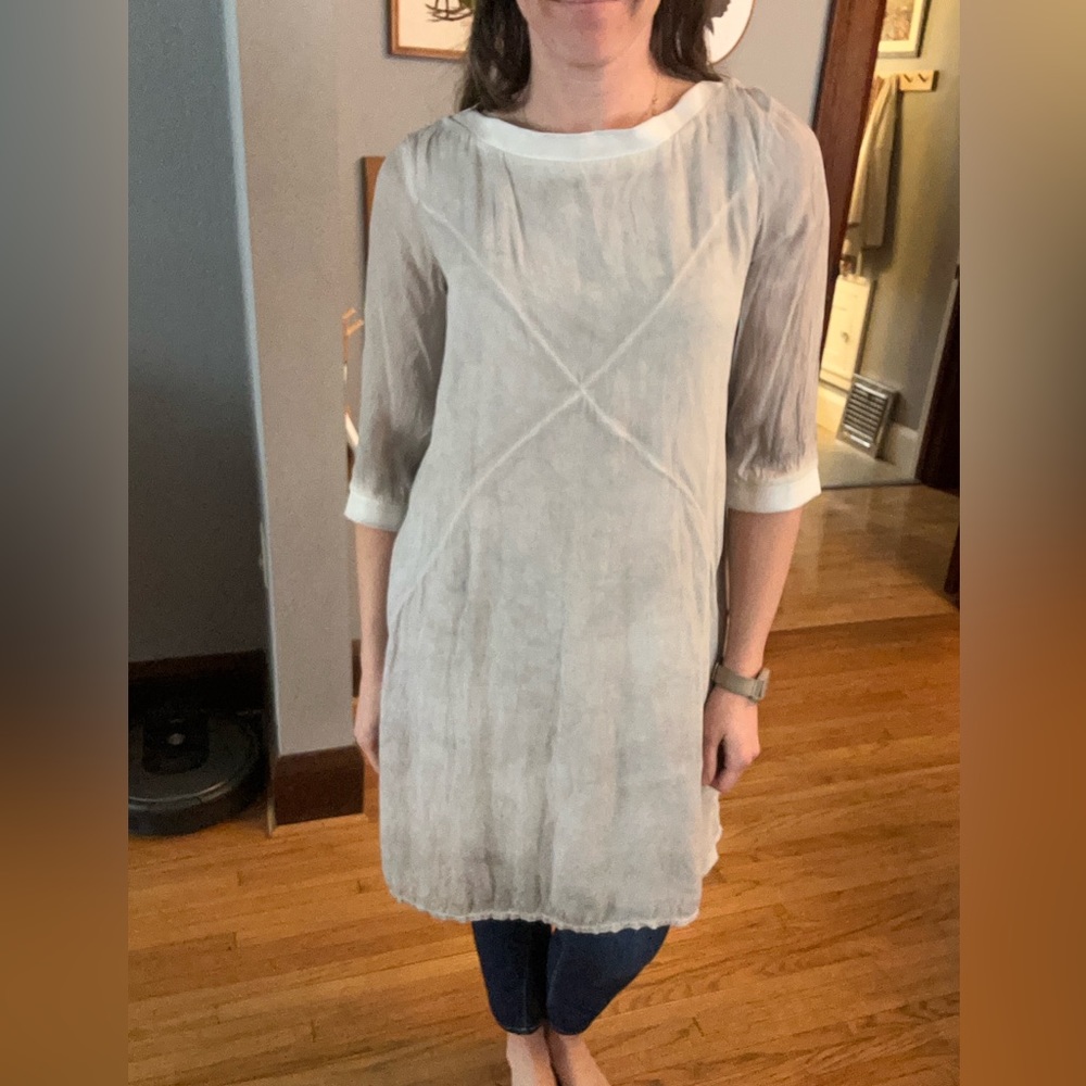 NÜ Denmark, silk and viscose dress, size medium, made in Italy